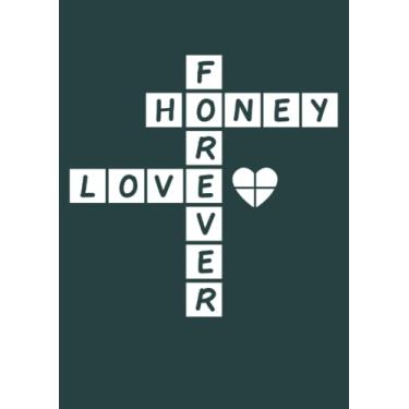 Imagem de I Love Crossword Puzzles, Ich Liebe Kreuzworträtsel: Cornell-Notizsystem, Notizbuch Din A4, 108 Seiten weiß, Softcover matt