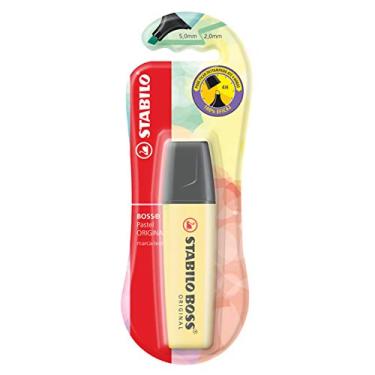 Imagem de Marca Texto – STABILO BOSS ORIGINAL Pastel – Pacote com 1 unidade – Amarelo