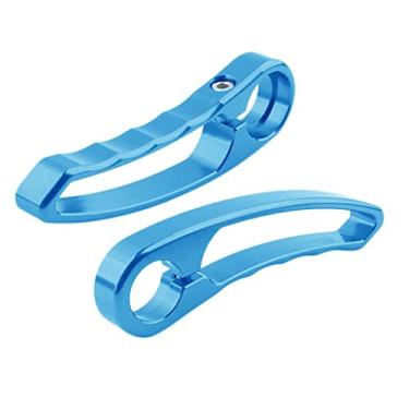 Imagem de simhoa Gabinete de Bicicleta End Folding Road Road Bicicleta Auxiliar Guidão Gripes, Azul