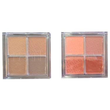 Imagem de Kit Franciny Elhke Paleta De Blushes + Contorno Your Browns