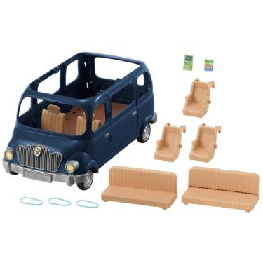 Imagem de Mini Van Sylvanian Families Epoch Magia Azul