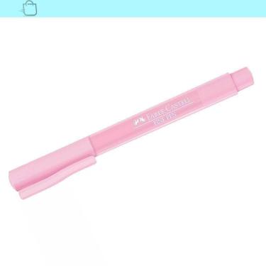 Imagem de Caneta Rosa Pastel Faber-Castell Fine Pen Hidrográfica