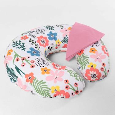 Imagem de Almofada para Amamentação Flô Pastel + Capa Rosê