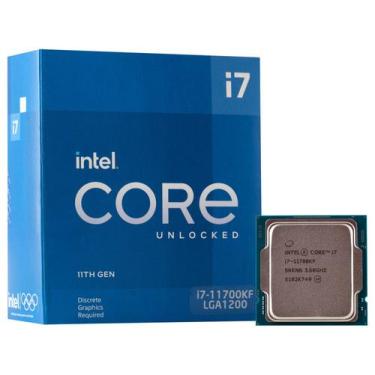 Imagem de Processador Intel I7-11700Kf 3.6Ghz - 4.9Ghz Turbo 16Mb