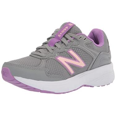 Imagem de New Balance Tênis de corrida feminino 460 V3, Cinza/rosa ostra, 8.5 Wide