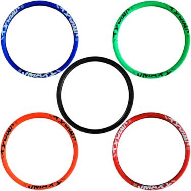 Imagem de Aro Roda 26/36 Furos Vmaxx Freio a Disco Parede Dupla Downhill Freehide Colorido Vzan (Laranja Neon, Aro 26)