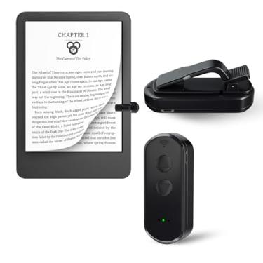 Imagem de Virador de página de controle remoto para Kindle Paperwhite, virador de página remotamente para iPhone, iPad, controle remoto, girador de página para ler romances, tirar fotos