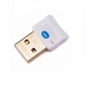 Imagem de Adaptador USB Bluetooth 4.0 CSR Dongle Para PC e Notebook - Branco - E