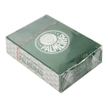 Imagem de Baralho Plástico 54 Cartas Com Naipes - Palmeiras - Mileno