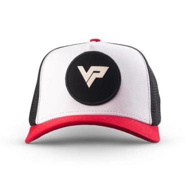 Imagem de Boné Esportivo Sportback Ajustável Viva o Presente , Vermelho