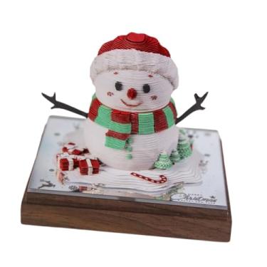 Imagem de WeiLaiKeQi Calendário de mesa 2025, peça de tempo em 3D para decoração