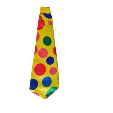 Imagem de Gravata De Palhaço Mágico Fantasia Festa Brincadeira 47cm - Lynx produ