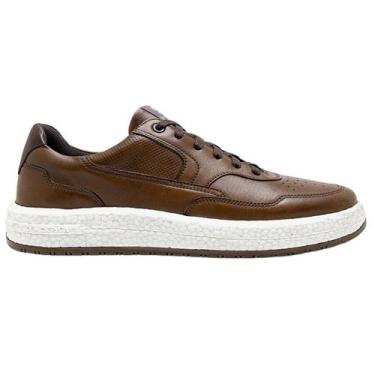 Imagem de Sapatênis Democrata Denim Drake Pulse Masculino, Marrom, 40