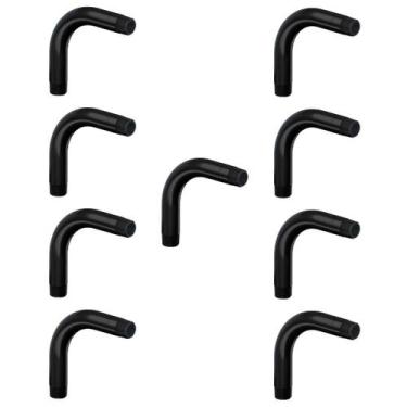 Imagem de 9 Curvas P/Eletroduto Tigre 1/2 90g Rosqueavel PVC