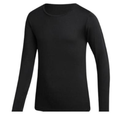 Imagem de Camiseta Térmica Infantil Para Frio Flanelado Segunda Pele - HR