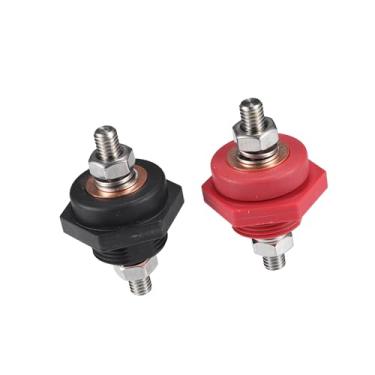 Imagem de REPAIROCK 1 par de conectores de terminal de bateria de painel de alta corrente de 3/20.3 cm para caminhões, carros, SUV, barcos, peças de reposição de automóveis