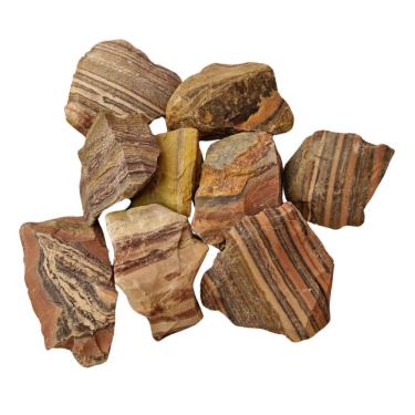 Imagem de Pedra Dolomita Listrada 4 a 7 cm Bruta 500 g Natural