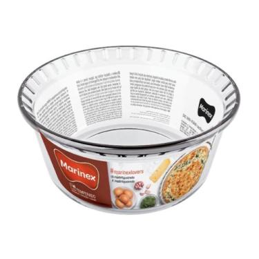 Imagem de Refratário de Vidro Forma Redonda Suflê 1,4ml Marinex - NADIR FIGUEREI