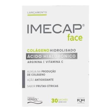 Imagem de Imecap Face Rejuvenescedor Ácido Hialurônico 30 sachês  FQM - Divcom P