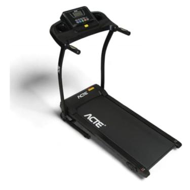 Imagem de Esteira Ergométrica Elétrica Profissional - Ideal Para Academia ou Treino Residencial - Suporta Até 110Kg - Bivolt - 10km/h Preta