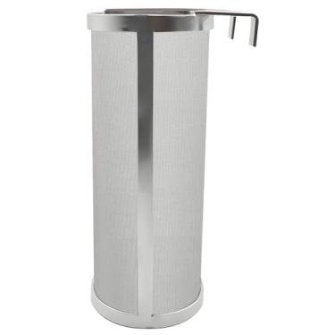 Imagem de Coador de aranha de aço inoxidável, coadores de cozinha, malha de aço inoxidável, 10 cm de diâmetro, 25 cm de altura, ideal para fabricação de cerveja caseira no meio-oeste e suprimentos de