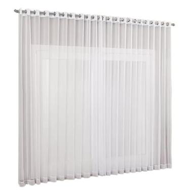Imagem de Cortinas de tule para o quarto e a sala, com 3 metros de comprimento.