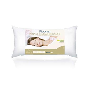 Imagem de Travesseiro 90% Penas 10% Plumas 50 x 90 Plooma branco Penas e Plumas de Ganso
