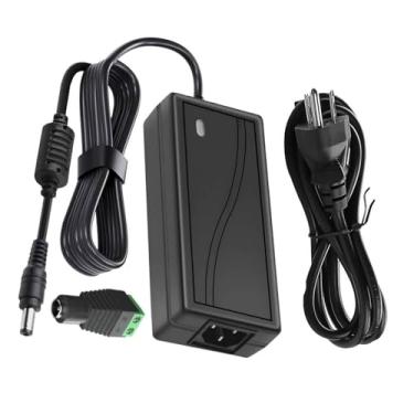 Imagem de HAASHADA Fonte De Alimentação, Transformadores 12 V, Adaptador Alimentação Led Ca 100-240 V Para Cc 10 A, Máx. 120 Watts, Luzes Corda Neon, Projeto Computador, Gravador, Tela Tv