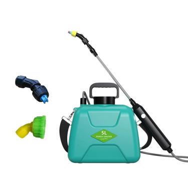 Imagem de Ｂｅｓｇａ Pulverizador elétrico com 3 bicos de névoa com alça de ombro ajustável Pulverizador de jardim de 5L para banho de animais de estimação, limpeza de
