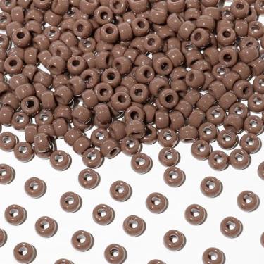 Imagem de Richbunnys 1000 contas de pônei de plástico multicoloridas a granel para artesanato, 6 * 9 mm cores sortidas contas de cabelo, incluindo preto, vermelho, azul, branco para fazer pulseiras, pingentes