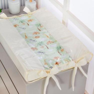 Imagem de Trocador De Cômoda Anatômico Estampado Para Bebê - Marli Baby Enxovais