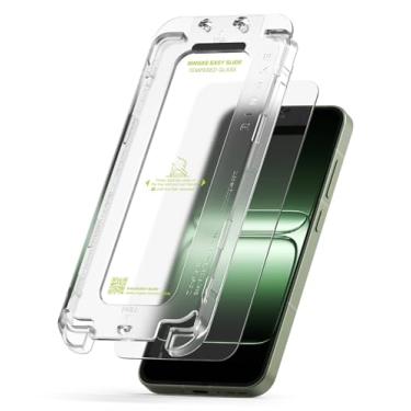 Imagem de Ringke Vidro temperado fácil de deslizar [super fácil de instalar] Compatível com OnePlus 13s, dureza 9H à prova de estilhaçamento compatível com capa - pacote com 2