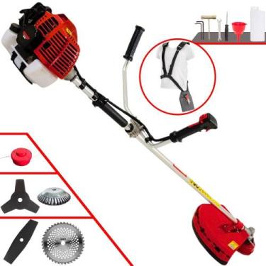 Imagem de Podador de Grama À Gasolina Kawashima KW52L 52cc 2T 2,5HP 10.000rpm Ro