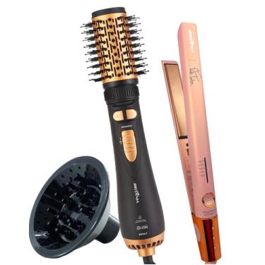 Imagem de Prancha De Cabelo Britania Titanium Profissional Ions 450f Progressiva