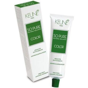 Imagem de Coloração so pure color 7.43 louro médio cobre dourado keune 60ml