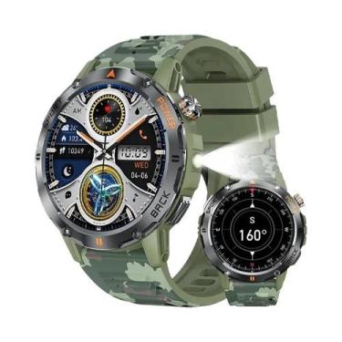 Imagem de Relógio Inteligente Bluetooth Masculino Com Tela Grande LIGE 2025 1.53