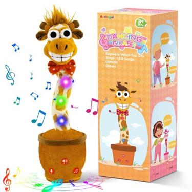 Imagem de Brinquedo Ayeboovi que imita girafa falante e dança para crianças