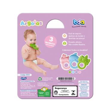 Imagem de Mordedor Argola - Golfinho Rosa TOYSTER