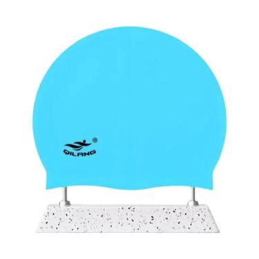 Imagem de Touca De Natação De Silicone Impermeável Para Crianças E Adultos, Prot