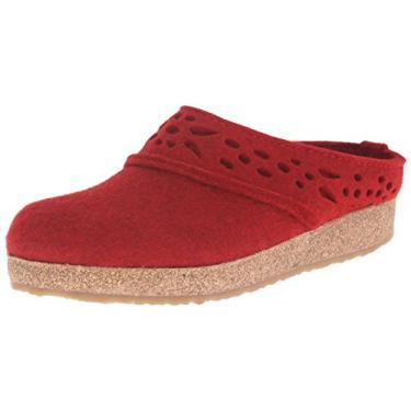 Imagem de HAFLINGER Pantufas Lacey Clog, Chili, 37