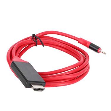 Imagem de Cabo USB tipo C para HDMI 4K 2M, cabo adaptador USB-C para HDMI para home office para celular tipo C