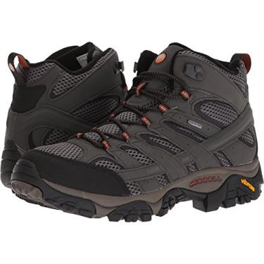 Imagem de Merrell Bota de caminhada masculina Moab 2 Mid Gtx, Beluga, 43