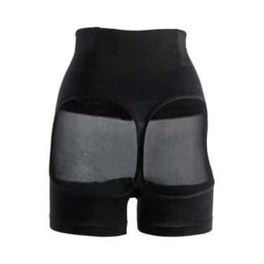 Imagem de Shapewear Feminino De Cintura Alta, Levanta Bumbum, Calcinha Sem Costu