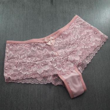 Imagem de Calcinha Lyllys em Renda Cor:RomanceTamanho:M - De Prazer, Romance, M