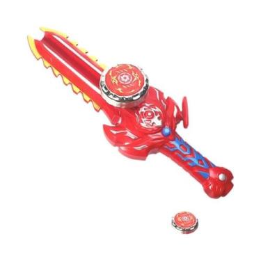 Imagem de Brinquedo De Giroscópio Em Forma De Espada Lançador De Espada Jogo Int