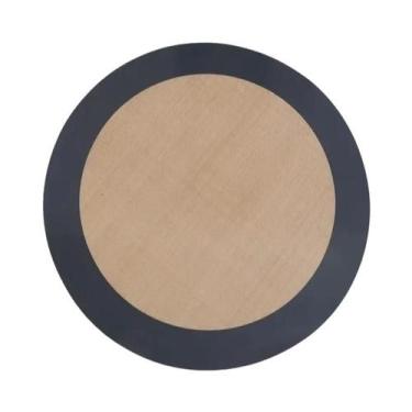 Imagem de Tapete De Silicone Redondo Antiaderente Reutilizável Para Forno E Air 