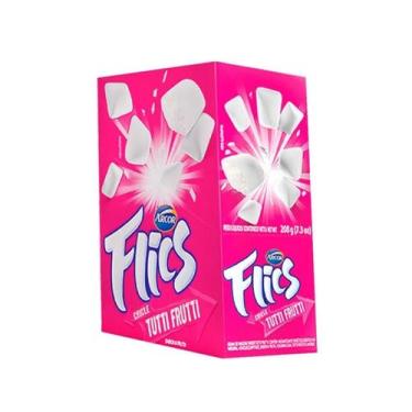 Imagem de Chiclete Flics Tutti Frutti C/ 12Unid - 204g