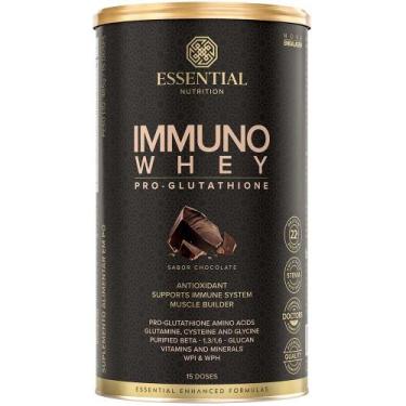 Imagem de Immuno Whey Pro Glutathione Cacao (465g) Essential Nutrition