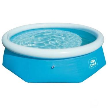 Imagem de Piscina Inflável 4600 Litros Bel Familiar Grande Reforçada para Quinta