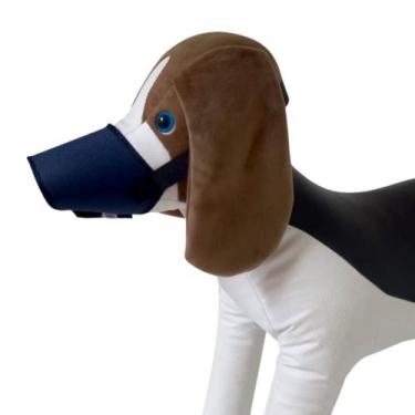 Imagem de KIT Focinheira Regulável de Nylon para Cães Pet Shop Banho Tosa Vet Gr